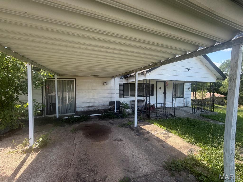 Located on a corner lot in the heart of Crocker, this 2-bedroom, 2-bath home is in need of significant repairs and is being sold as is.  This property will require extensive renovation and is best suited for investors or buyers looking for a full rehab project. Seller will make no repairs. Buyer to verify condition and information deemed important.