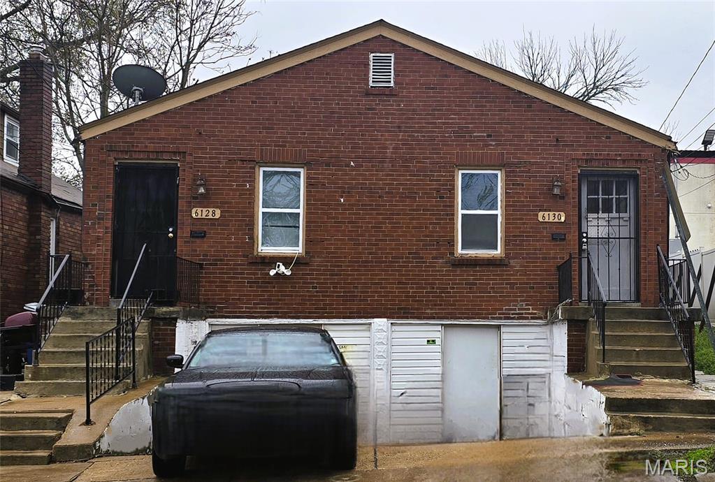 INVESTORS / LANDLORDS - Here is your chance to own a FULLY LEASED DUPLEX with $1,125 monthly income.  These 1 bed, 1 bath units should be added to your portfolio. Step inside to see all the hardwood flooring, arched doorway, framed windows, fresh paint, updated kitchen, dining room plus kitchen can support a breakfast table. The bedroom in each unit is in the rear which has a private door to the back deck and yard.  Each basement is separated and has their own utilities included washer and dryer hook-ups.  Please don't disturb the tenants.  An appointment can be arranged to view the inside after under contract. Make 6128 & 6130 Bircher your newest money-making investment!