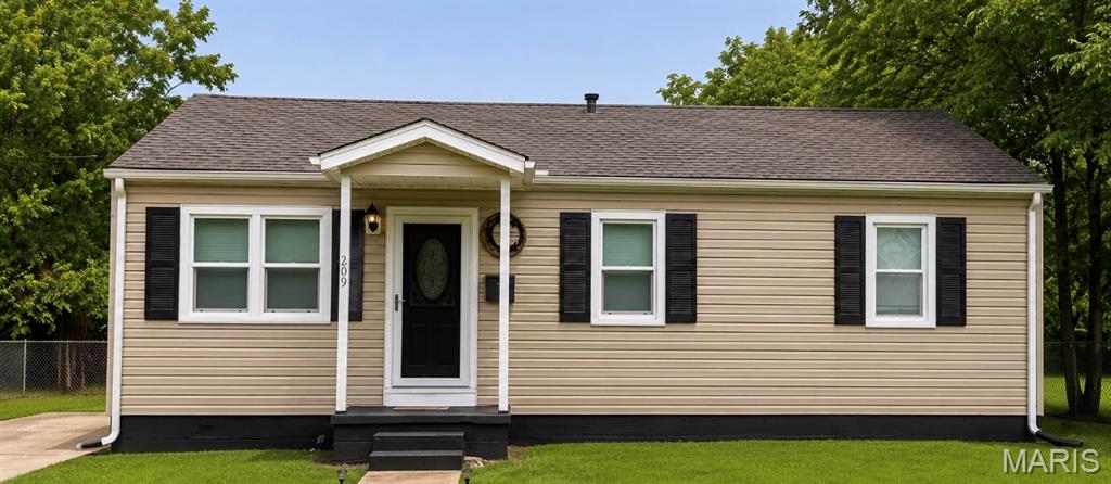 This move-in-ready home offers 4 bedrooms, 2 full bathrooms, and approximately 1,543 square feet of living space on a quiet end street just minutes from the Fredericktown Courthouse Square. The main level features 3 bedrooms, 1 full bathroom, new flooring, an updated kitchen, main-level laundry hookups, and access to a relaxing back patio that’s perfect for enjoying your morning coffee or entertaining family and friends. The finished basement provides additional living space with a fourth bedroom, a full bathroom, a spacious laundry room, plenty of storage, and a tuck-under attached garage. Situated on a low-maintenance 0.14± acre lot with a partial fence, this well-maintained home offers the perfect combination of comfort, convenience, and functionality. Whether you’re a first-time homebuyer, looking to downsize, or simply searching for a home with extra space, this property is ready for its next owner.