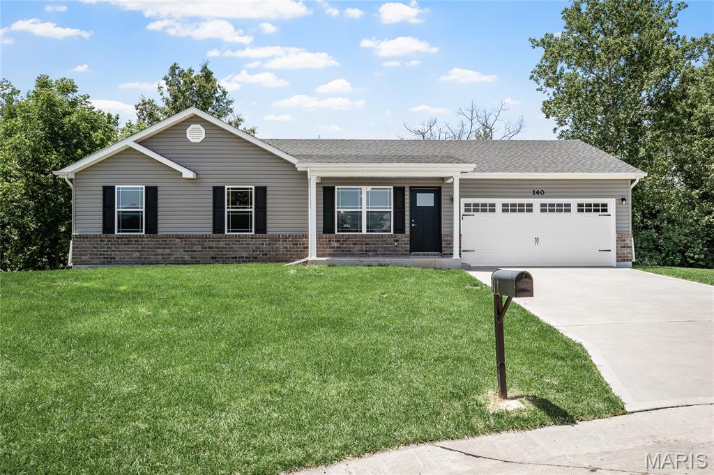 Welcome home to this charming 3-bedroom, 2-bath ranch tucked away on a quiet cul-de-sac in Wright City! Situated on a premium lot backing to trees, you'll enjoy privacy and peaceful views right from your backyard. The oversized 2-car garage offers plenty of space for vehicles, storage, or a workshop. Inside, the open and functional floor plan provides comfortable everyday living, while the walkout basement offers incredible potential for future expansion. A sleeping area has already been started in the lower level, giving the next owner a head start on adding additional finished living space. Whether you're looking for room to grow or simply want a home with a great setting, this property is full of possibilities!