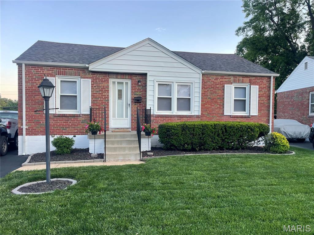 Roof is newer , hvac newer , updated kitchen , full basement , 1/2 bath in basement ,