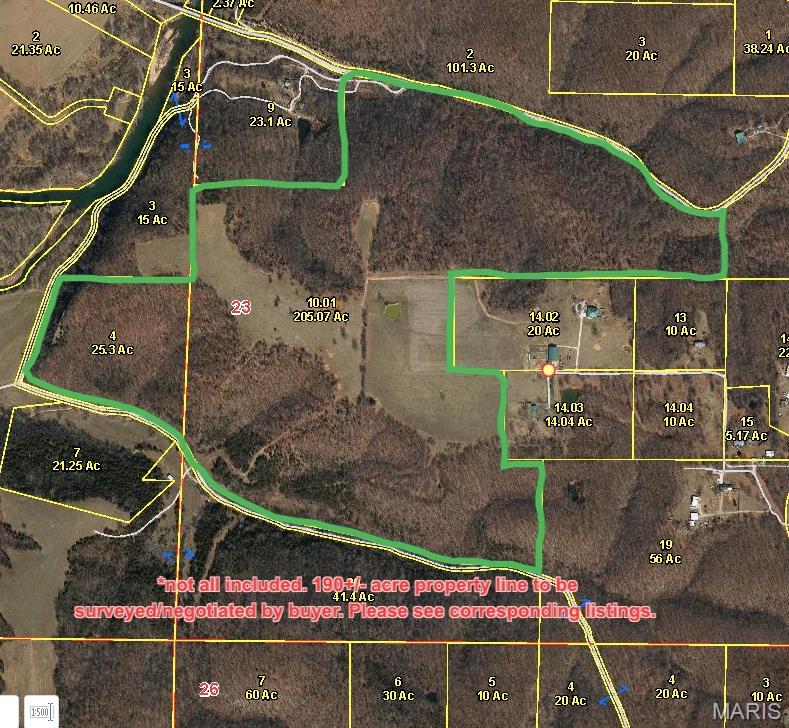 Escape to the peace and privacy of the countryside with this beautiful 190(+/-) acre property tucked away on a quiet, low-traffic road. Featuring a perfect blend of open pasture and timber, this versatile tract offers endless opportunities for farming, ranching, hunting, recreation, or building your dream home.
Whether you’re looking for a working farm, a recreational retreat, or a private getaway, this property delivers the space and natural beauty to make your vision a reality.
Enjoy the serenity of rural living with plenty of room to roam, explore, and create lasting memories. Properties of this size and diversity are becoming increasingly hard to find—don’t miss your chance to own a remarkable piece of the countryside. 
Acreage amount is negotiable and also part of a larger listing. Extra information is available upon request.