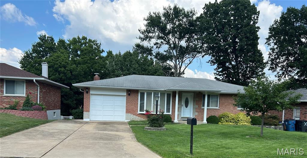 Welcome home to this charming single-family residence located in the highly sought-after Lindbergh School District! Nestled in a friendly, close-knit neighborhood, this well-maintained home offers 1,386 square feet of comfortable living space on a generous 9,052-square-foot lot.

Designed with both comfort and functionality in mind, the home features a spacious living room, a dedicated dining room, and a cozy family room, providing plenty of space for everyday living and entertaining. The finished walk-out basement has been recently refreshed with new flooring and fresh paint, creating additional versatile living space perfect for a recreation room, home office, workout area, or guest retreat. An additional storage room in the basement provides ample space for seasonal items, tools, or extra household storage.

Step outside to enjoy the fully fenced backyard with both a deck and patio—ideal for relaxing, hosting gatherings, or enjoying the outdoors. Additional highlights include a one-car garage and the convenience of all appliances staying with the home, including the washer, dryer, and an extra refrigerator in the basement.

Situated in a welcoming, established neighborhood and served by Lindbergh School District, this home offers a wonderful opportunity for its next owner. The property is being sold as is, making it an excellent chance to add your personal touches while enjoying its many desirable features, flexible living space, and outstanding location.