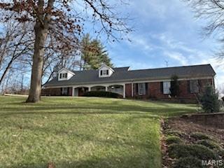Rare 3-acre property in the heart of West County with endless possibilities! Located off Barrett Station Road in the desirable Parkway School District, this 4-bedroom, 3.5-bath home offers space, privacy, and convenience. The main level features a mix of gleaming hardwood floors, ceramic tile, and carpet, along with a spacious kitchen boasting a center island, granite countertops, and stainless steel appliances. Two bedrooms are located on the main level, while two additional bedrooms upstairs—also with beautiful hardwood floors—make this layout ideal for families. Relax in the inviting living area with a gas fireplace, or step outside to a large patio perfect for entertaining or enjoying the serene surroundings.
The oversized 3-car garage and expansive parking area provide plenty of room for vehicles and guests. Outdoors, the property includes a horse barn with two 12' x 12' stalls, fenced pasture, and an in-ground sprinkler system to keep the grounds lush. A new roof installed in 2025 adds peace of mind.
The partially finished lower level offers a recreation area, additional sleeping space, a cedar closet, and a pool table that stays with the home. This unique property is ideal for those seeking a private retreat, equestrian lifestyle, or an outstanding opportunity to build your dream home on a rare 3-acre lot in Ballwin. Conveniently located near highways, shopping, and dining, this home combines country charm with city accessibility. Don’t miss your chance to own this exceptional property!