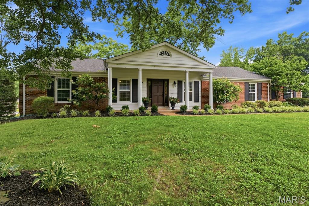 Professional pictures are up! Are you looking for a ranch-style home in a peaceful, serene setting? Welcome home! This charming 3-bedroom, 2.5-bath ranch offers a traditional layout with hardwood floors throughout and plenty of space to make your own. The separate kitchen provides a functional space for cooking and everyday meals. The spacious family room offers a cozy gas fireplace and access to the patio overlooking the large backyard, the perfect spot to relax and enjoy the outdoors. The full basement provides endless possibilities, with a large finished carpeted area ready for your vision, plus abundant storage space. Additional highlights include newer windows, a newer HVAC system, and a completed sewer scope with clear results. A new roof, siding, and gutters will be installed as soon as weather permits, adding even more value and peace of mind. Professional photos will be uploaded Thursday evening. Due to rain predictions, new roof can not be installed until next week, therefore Showings begin Saturday JUNE 27th 9am. Don’t miss the opportunity to make this wonderful home yours! Professional staging throughout, AI staging in bedrooms.