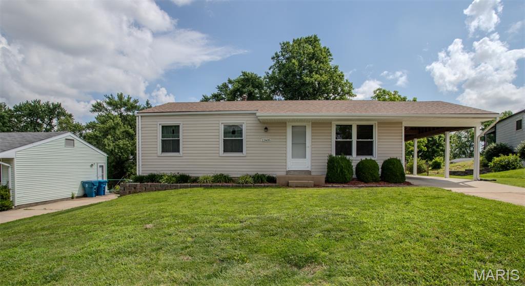 Fantastic opportunity to own this charming, well-maintained 3-bedroom ranch that combines comfort, convenience, and outstanding potential. Featuring attractive curb appeal, low-maintenance vinyl siding, architectural shingle roof (2 yrs), thermal tilt-in windows, and more.  Enter into a bright, sun-filled living room that flows seamlessly into the cheerful eat-in kitchen featuring abundant wood cabinetry, granite-look countertops, double stainless-steel sink with sprayer, and refrigerator.  Generously sized bedrooms with ample closet space and full bath.  Walk-out, lower level awaits your finishing touches.  Step outside and enjoy the huge 12x28 deck that overlooks a 0.19 ac park-like, backyard offering a serene retreat & perfect for evening entertaining.  Endless possibilities where your vision & TLC bring new life to this perfectly priced gem!