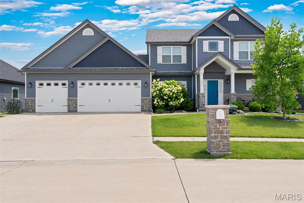 Sophisticated design meets modern comfort in this stunning 4-bedroom, 4.5-bath home, where every detail has been thoughtfully curated for effortless living and entertaining. Filled with natural light, the open-concept floor plan features spacious living areas, a beautifully appointed kitchen, and a luxurious primary suite with a spa-inspired bath. The finished lower level offers endless possibilities for recreation, a home office, or guest space. Step outside to a generously sized backyard with plenty of room to add your dream pool, creating the perfect outdoor retreat. Conveniently located near top-rated schools, shopping, dining, parks, and major highways, this exceptional home offers the perfect blend of style, comfort, and convenience.