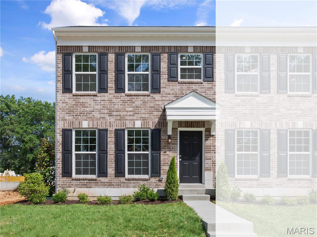 New McBride Homes row home with 2BR, 1.5BA will be ready this winter! Perfect for your lifestyle, this open floor plan features a bright living room w/ceiling fan. The kitchen has an island w/breakfast bar, 42” Landen Flagstone cabinets, quartz counters, & GE stainless appliances. Enjoy a breakfast room w/sliding glass door, main floor powder rm & wood laminate flooring on the main level. Second floor has 2 bedrooms w/ large walkin closets. A full bath, laundry room & linen closet complete this floor. This townhome includes a full basement & rear-entry 1-car garage. Low maintenance community w/irrigation system for your yard! Harvest features nature play area w/water feature, 13+ acre town square & civic lawn area, food truck court, orchards & pumpkin patch, community gardens, pickle ball & bocce ball courts, playgrounds, trails & more! Enjoy peace of mind w/ McBride Homes 10 year builders warranty & incredible customer service! Similar Photos Shown.