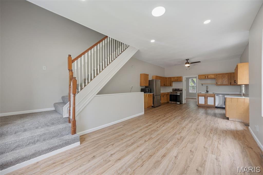 **Why keep renting when you can own?** This is an incredible opportunity to buy a home with **seller-paid closing costs** and a **1-year home warranty** included, helping reduce the upfront cash needed to purchase. If saving for a down payment and closing costs has been holding you back, this could be the opportunity you've been waiting for.

Move right into this beautifully updated home with a **passed occupancy inspection**, giving you added peace of mind from day one. Inside, you'll find an open floor plan with soaring ceilings, luxury vinyl plank flooring, and a bright living space that flows into the spacious eat-in kitchen. The kitchen features stunning stone countertops and brand-new stainless steel appliances, so you can enjoy modern finishes without the added expense of updates.

Outside, relax on the large deck overlooking the shaded, fully fenced backyard—ideal for kids, pets, entertaining, or simply enjoying your own outdoor space. Located on a quiet dead-end street, the home also offers convenient off-street parking for two vehicles.

The full unfinished basement provides abundant storage, a workshop area, and room to expand in the future as your needs grow. Laundry hookups are available on both the main level and in the basement for added convenience.

Affordable opportunities like this don't come along often. With major updates already completed, seller-paid closing costs, and a home warranty included, this move-in-ready home makes homeownership more attainable than ever.