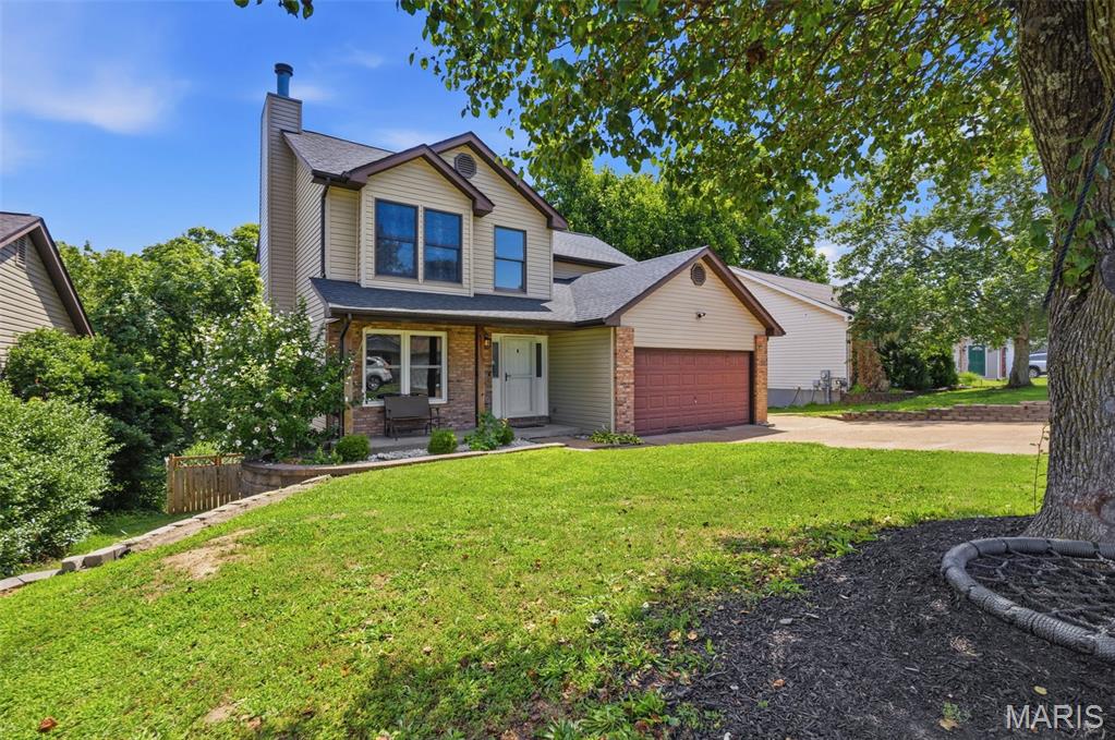 Welcome to this stunning 4-bedroom, 3-bathroom home, designed for effortless living! Step inside and be greeted by a modern fireplace and an expansive open living room, setting the stage for comfortable gatherings. The spacious kitchen is a chef's dream, featuring abundant counter and cabinet space, plus an additional pantry to simplify meal prep.

Upstairs, discover the private primary suite, a tranquil retreat complete with its own full bathroom. Two additional bedrooms and another full bath are conveniently located just down the hall. The finished basement offers even more living space, with a fourth bedroom—ideal for guests or an older child—and a second living room perfect for entertainment.

Outside, the fenced backyard boasts a two-tier deck, perfect for outdoor activities and entertaining. For an additional yearly fee, you can access the pool at the entrance!