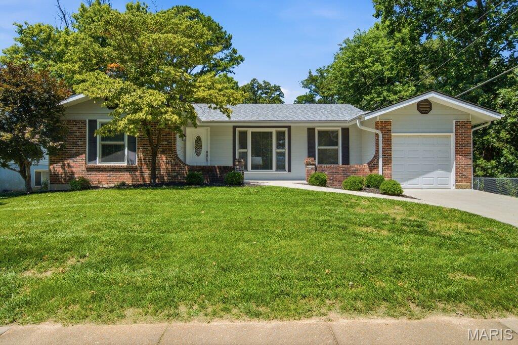 Beautifully updated 3-bedroom, 2-bath ranch in the highly sought-after Sorrento subdivison and award-winning Parkway school district!  Tucked away at the quiet end of a dead-end street, this home backs to open ground where deer and other wildlife are frequent visitors.  The private, level, fenced backyard offers the perfect setting for entertaining or relaxing, complete with a spacious deck and hot tub.  Step inside to find a bright, meticulously maintained interior that beautifully blends modern updates with timeless comfort.  Attractive luxury vinyl plank flooring flows throughout the home, offering both style and easy maintenance.  The well appointed kitchen overlooks the cozy family room and backyard, creating an inviting layout for everyday living and effortless entertaining.  The clean, dry lower level offers abundant storage today and endless possibilities for the future, providing a blank canvas for a game room, sports-viewing retreat, home gym, workshop, hobby space, or additional gathering area.  Peace of mind comes easy with numerous big-ticket updates, including a new roof (2026), fascia (2026), gutters (2026), HVAC (2023), water heater (2024), and oven (2026).  An exceptional value and a rare opportunity to own in this coveted location!  Refrigerator, washer, and dryer included in the sale, making this move-in-ready home truly turn-key.