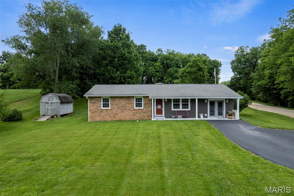 Located on the north edge of Jackson in the Jackson School District, this super clean and cared for home is move-in ready with a plethora of modern updates including new siding on the exterior.  The house is situated on a spacious and handy, .355-acre lot with a fenced backyard, newly poured patio area, clean equipment/mower shed, and plenty of outdoor space for a garden, additions, or other landscaping ideas. Inside, this home has been extensively updated throughout, including NEW flooring, NEW HVAC system, NEW windows, NEW custom blinds, NEW electrical wiring, NEW appliances, NEW water heater, and a fully remodeled bathroom. The driveway has been recently resealed, and a new mini-split system was added to the sunroom. All just minutes to Jackson or the interstate. Outside of city limits with public utilities.