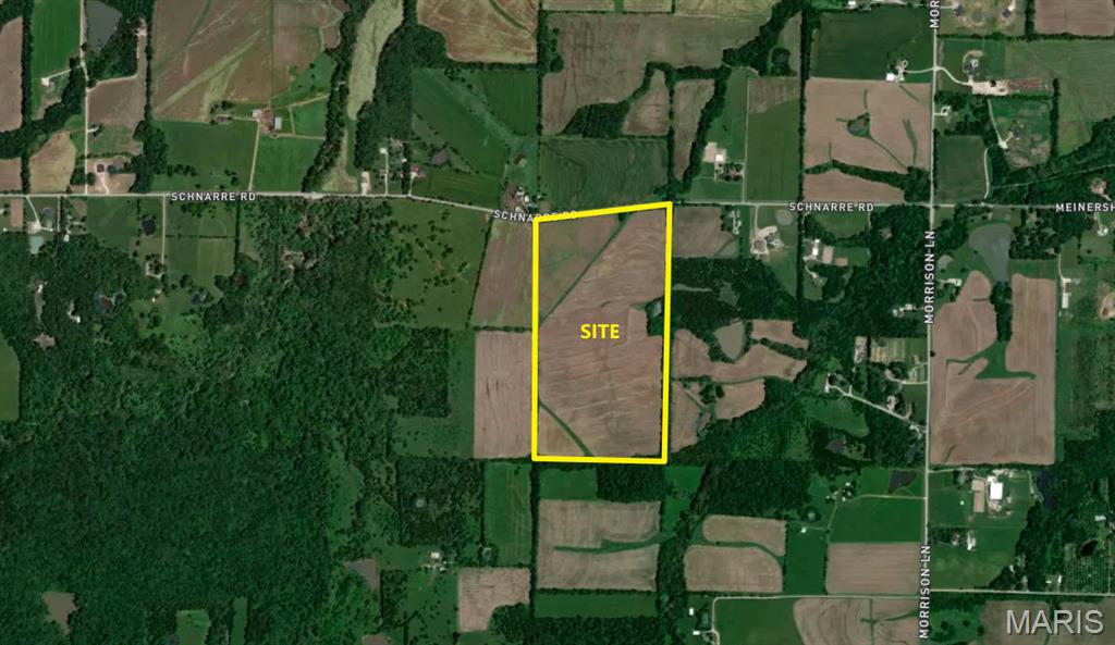 Unincorporated St Charles County, Francis Howell/Wentzville School District. Public water available to East (4500 +- Feet). All Tillable. Seller possibly will divide into Two Tracts. Call Agent for details. Beautiful Home Sites. Zoned: Agricultural – 5 Acres Lots, Possible 3 Acres Lots. Farm Lease on Property. Great 1031 Exchange or Investment Hold. Watch Video for Beautiful a Aerial tour of the Property.