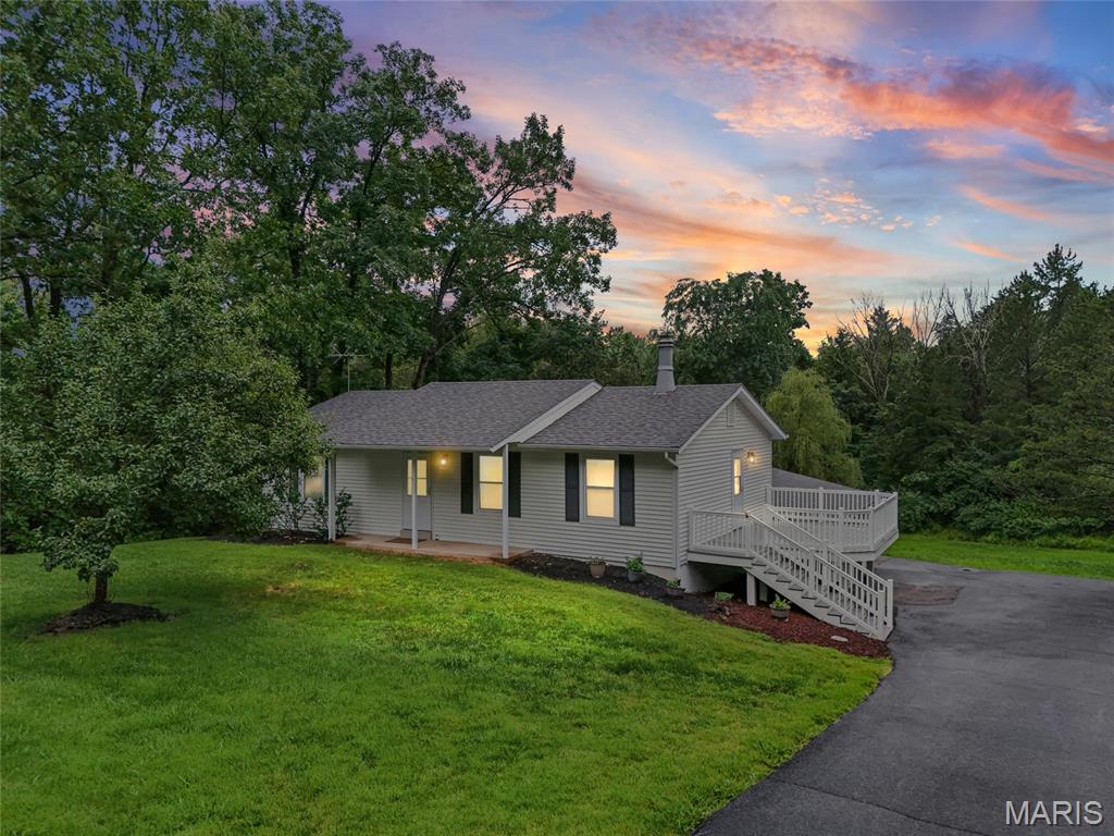 Ranch home in Northwest School District! This home features 2 bedrooms (Possible third in the basement), and two bathrooms, along with a basement that has additional living space, and that that possible third sleeping area. The exterior features a roof and siding that were replaced in 2025, a big composite deck that overlooks the well manicured lawn. There is also plenty of paved parking that leads up to the 2 car attached garage that was big enough for the previous owner to also use as a workshop. For extra storage there is also metal shed that was installed recently as well. No HOA restrictions or dues, this home is ready for a new owner, make your appointment today!