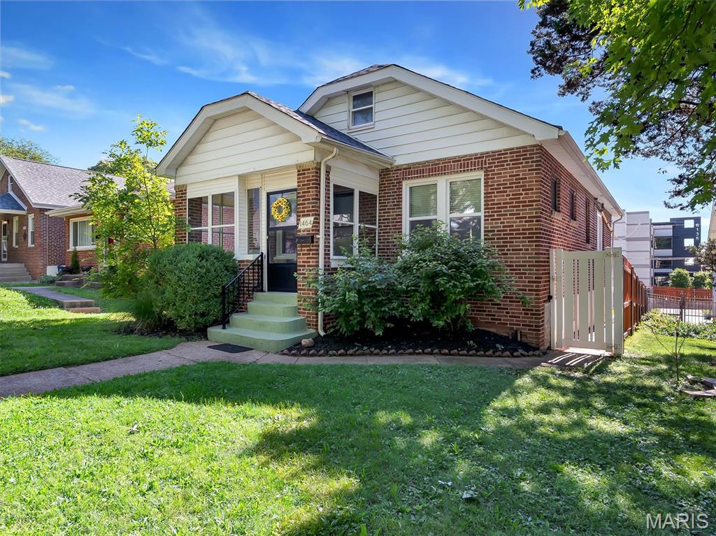 Welcome to 1464 Sproule Ave, a beautifully updated home in the highly desirable Dogtown neighborhood of St. Louis. This charming residence blends historic character with modern updates, featuring 2 bedrooms and 2 full bathrooms, along with additional bonus sleeping space in the finished attic and lower level, offering flexible use for guests, extended family, or a home office. Inside, you’ll find original hardwood flooring, and an updated kitchen and bathrooms that create a fresh, contemporary feel while preserving timeless charm. Major system upgrades including the roof, windows, HVAC, furnace, and electrical provide peace of mind. The finished lower level and upper-level bonus areas expand the home’s livable space well beyond the main bedrooms. Enjoy outdoor living in the spacious fenced backyard and relaxing enclosed front porch. Conveniently located near Forest Park, the St. Louis Zoo, dining, shopping, and major highways, this move-in-ready home offers space, comfort, and an unbeatable location. Information pulled from various sources. Buyer to verify all MLS data.