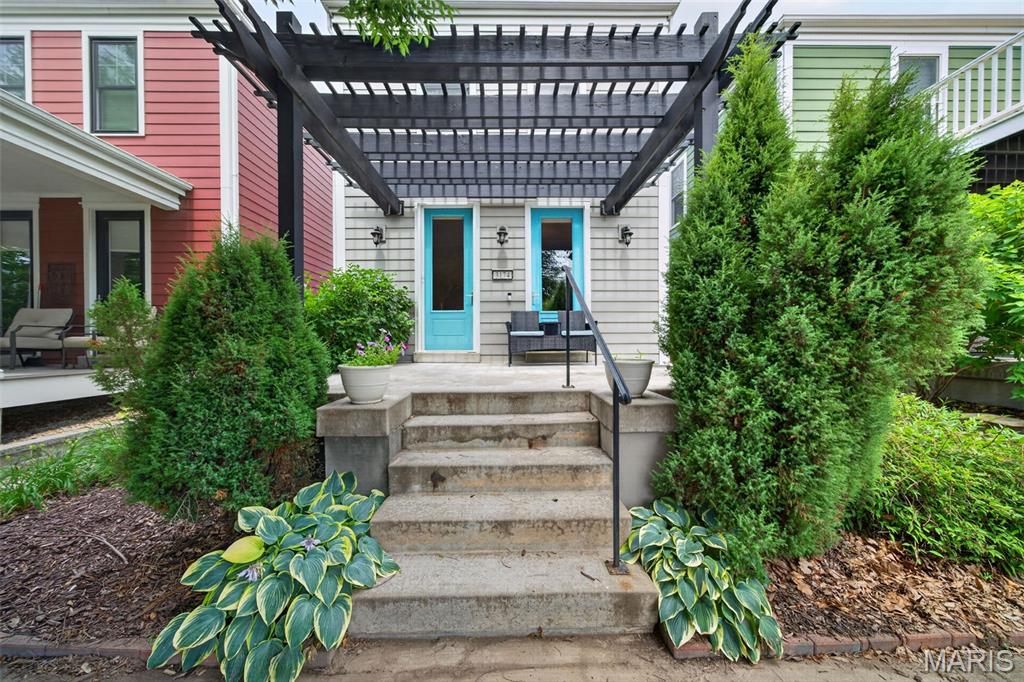 Charming New Town Beach District home featuring 3 bedrooms, 2 full baths, and 2 half baths, with a versatile finished lower level that can serve as a third bedroom, guest suite, home office, or additional living space. The main level offers hardwood flooring, an updated kitchen with granite countertops, stainless steel appliances, kitchen refrigerator included, a large center island. Upstairs, the spacious primary suite includes a walk-in closet and private bath. Upper level stackable washer/dryer included. Outdoor living features a covered front porch, fenced side patio, and beautifully landscaped yard. A one-car attached garage provides added convenience. Recent improvements include a new roof in August of 2024. Enjoy easy access to New Town’s lakes, beach, restaurants, shops, and walking