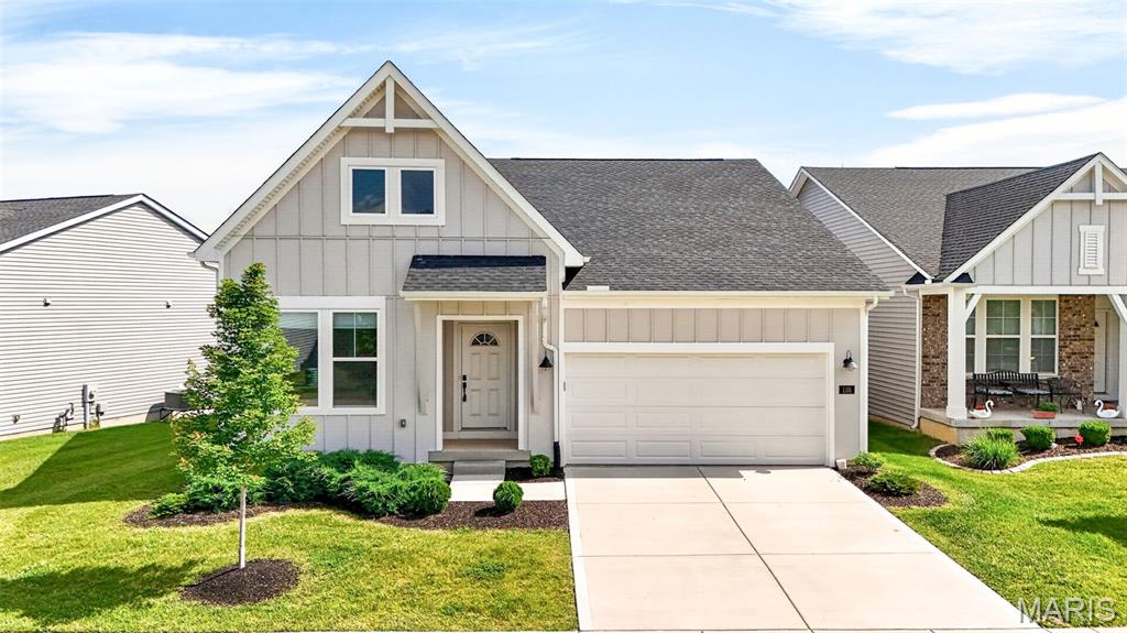 FOR LEASE – Beautiful 3-Year-Old Ranch Home with 3 beds & 2 full baths in St. Peters!! 
Enjoy easy, low-maintenance living in this stunning custom-built ranch by Fischer Homes. Only 3 years old, this home features an open and inviting floor plan with abundant natural light throughout.
The spacious kitchen offers custom cabinetry, granite countertops, and ample workspace, flowing seamlessly into the family room—perfect for everyday living and entertaining. Recent updates include fresh interior paint (May 2026), recessed lighting, and a brand-new ceiling fan in the living room. Durable LVP flooring extends through the kitchen and family room, providing both style and easy maintenance.
Convenient main-floor laundry includes a brand-new washer and dryer. The home’s thoughtful one-level layout offers comfort and accessibility! 
Ideally located just minutes from grocery stores, restaurants, parks, schools, Mid Rivers Mall, Highway 70, and other everyday conveniences, making commuting and daily errands a breeze.
Additional Bonus: Lawn care is included in the monthly rent, allowing you to enjoy a beautiful yard without the maintenance.
Don’t miss this opportunity to lease a newer, move-in-ready home in a highly desirable St. Peters location!