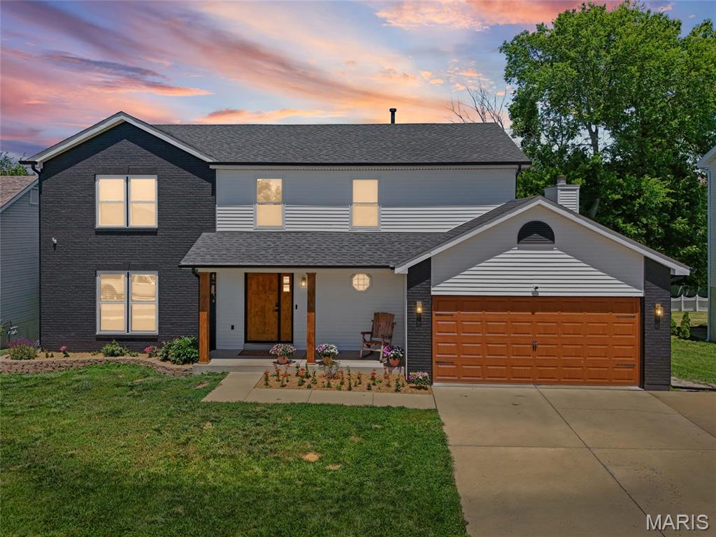 Welcome home to this beautifully updated 2 story residence in the highly desirable Hickory Ridge subdivision! Offering 4 bedrooms, 3.5 bathrooms, and nearly every major update already completed, this home is truly move-in ready and designed for both everyday living and entertaining.

Step inside to find an inviting floor plan and spacious living areas filled with natural light. The kitchen flows seamlessly into the main living space, creating the perfect setting for gathering with family and friends.

Upstairs, you’ll find four generously sized bedrooms, including a spacious primary suite. The newly finished walkout basement adds incredible versatility, offering additional living and entertaining space along with direct access to the backyard and pool area.

Enjoy summer days in your private backyard oasis featuring a fenced in pool area and peaceful wooded views behind the property for added privacy.

The extensive list of recent improvements includes a newly finished walkout basement, updated flooring, lighting, and fresh paint throughout, new siding, new front windows, new garage door, new front door, new exterior double doors in the basement, roof approximately 2 years old, fascia, gutters, and downspouts replaced, updated railing on the deck, HVAC installed in August 2025, water heater approximately 2 years old, and the pool pump and filter replaced in June 2024. 

As an added bonus the pool table, refrigerators in both the kitchen and garage, and washer and dryer will be staying with the home!! 

Located in the sought-after Fox C-6 School District and just minutes from major highways, schools, restaurants, shopping, and everyday conveniences. This home offers the perfect combination of location, updates, and amenities. Don’t miss your opportunity to own this exceptional home in one of Arnold’s most desirable neighborhoods! Being sold AS IS!! Showings start 6-4-26!