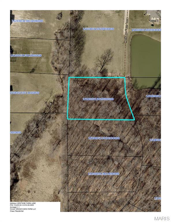 Heritage Farm Estates Phase III - Land