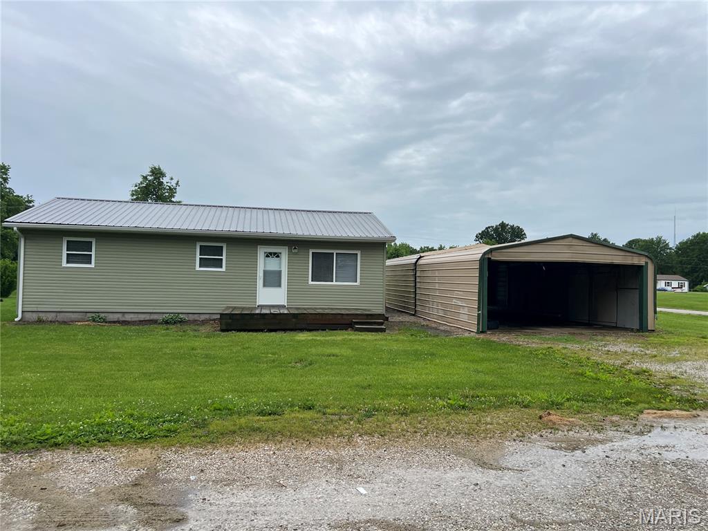 Easy living! Newly remodeled home across the street from a city park in a quiet neighborhood. 3Bedroom 1 Bath with a detached carport garage. New vinyl plank throughout the home. Better hurry will not last long!