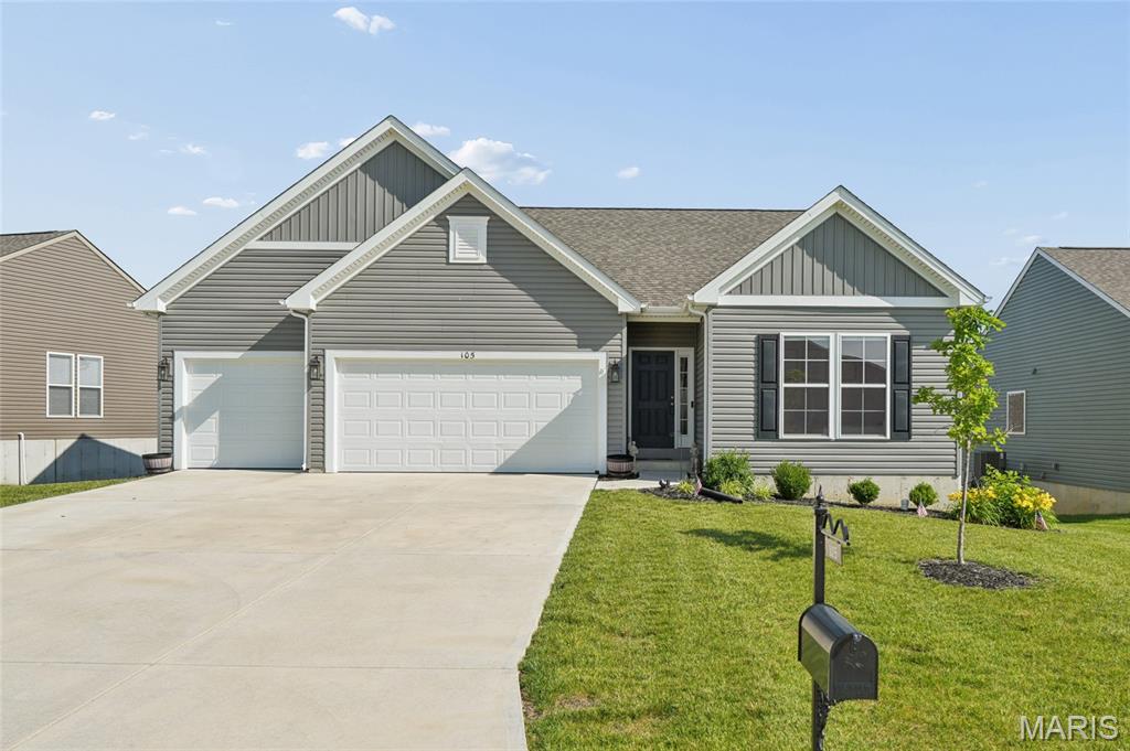 Welcome to 105 Yellowstone Dr in Troy. This well-maintained home offers 1,612 square feet on the main level with 3 bedrooms and 2 full baths, paired with a functional, easy-flow layout. The open-concept main living area creates a warm, inviting feel, highlighted by a vaulted ceiling in the living room and updated lighting throughout.

The finished lower level adds even more living space with an additional bedroom and full bath, designed with entertaining in mind. The walkout basement creates a natural extension of the home, giving you a great setup for hosting, gatherings, or simply enjoying separate living space when needed.

Step outside to a composite deck overlooking the backyard, and enjoy the added peace of mind of a brand new HVAC system. With a total of 4 bedrooms and 3 full baths, this home offers flexibility, comfort, and a layout that fits a wide range of buyers in today’s market.
