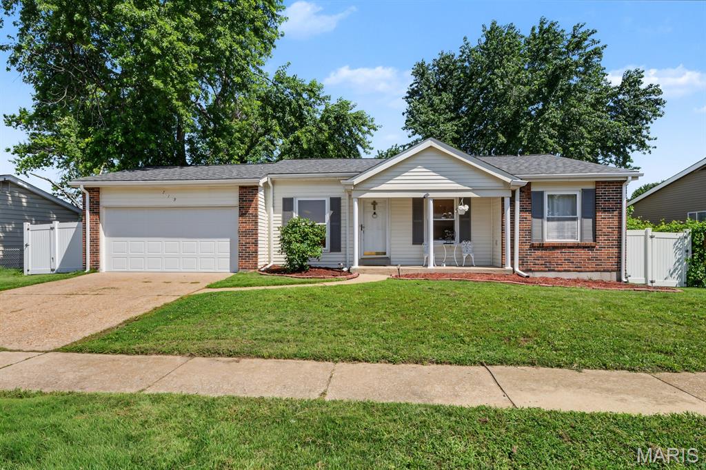 OPEN HOUSE 7/26 1-3PM

Welcome home to this charming 3 bedroom, 2.5 bath ranch nestled in an established Florissant neighborhood! From the moment you arrive, you'll appreciate the brand NEW ROOF, spacious 2 car garage, and inviting curb appeal.
Inside, you'll find a functional, single-level layout with plenty of room to make your own. One of the home's standout features is the bright and airy sunroom which is the perfect place to enjoy your morning coffee, unwind with a good book, or entertain family and friends year round.

Step outside to a fully fenced backyard, offering privacy and space for kids, pets, gardening, or summer barbecues. As an added bonus, residents enjoy access to Fox Lake Park, a private neighborhood park that provides a peaceful setting for walking, relaxing, and outdoor recreation.
Whether you're purchasing your very first home or looking to downsize without sacrificing space, this move in ready ranch offers comfort, convenience, and value in one fantastic package. Don't miss your opportunity to make 719 Waterfall Drive your next address!
