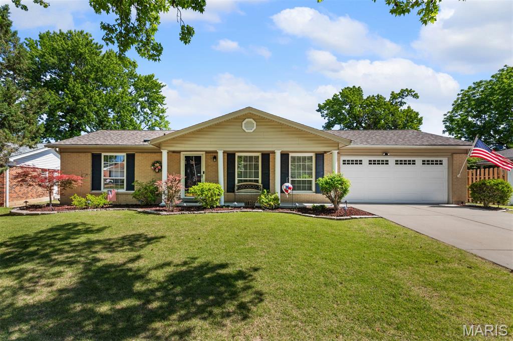Picture perfect inside & out — your dream home is ready! Meticulously maintained & beautifully updated, this terrific ranch has a gorgeous living room with lots of light, awesome updated white kitchen with granite countertops, marble backsplash, stainless appliances, terrific breakfast bar open to a very large dining room and leading to an amazing 400sqft family room addition with gas fireplace, wet bar with granite top, and sliding door to delightful private patio. Primary suite with full bath plus two additional bedrooms & another full bath on the main floor, PLUS a finished lower level not to be missed with a large open entertainment area, another full bath, a perfect home office & another bedroom with very large walk in closet. This one is going to check all the boxes with an oversized two car garage, fantastic landscaping, privacy fenced yard, gorgeous hardwood floors, and update after update including roof, systems, etc, etc. This one is move-in perfect!!
