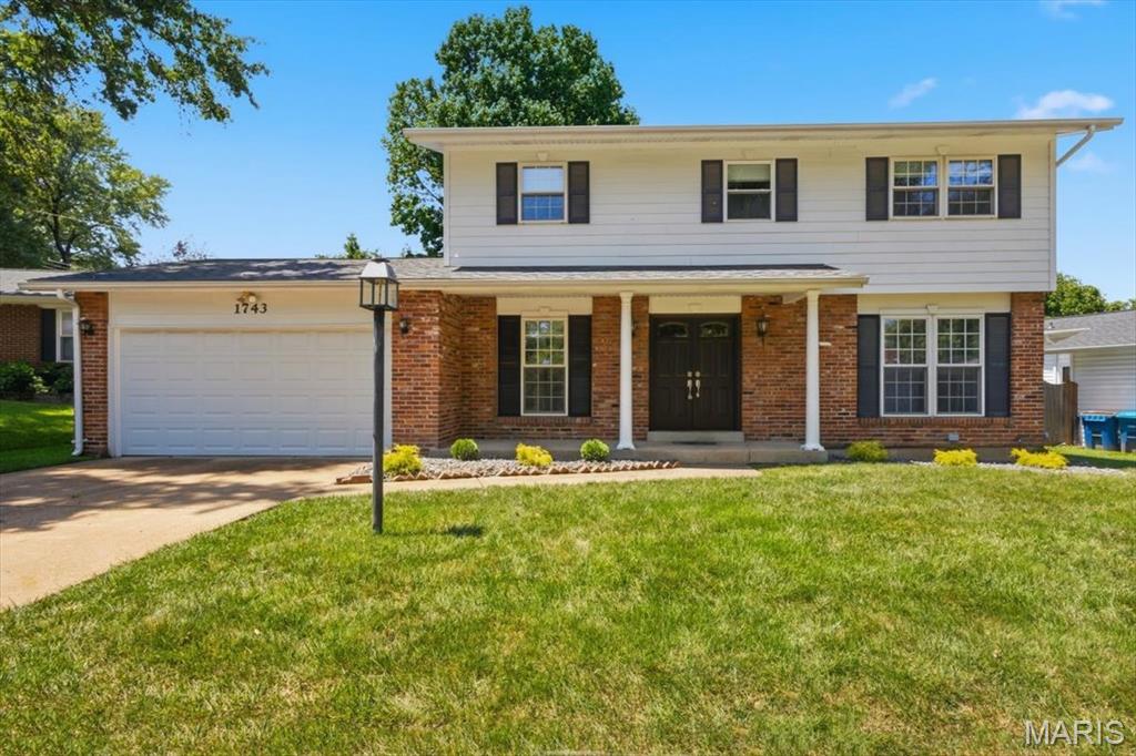 You're going to love this home .... ALL NEUTRAL and freshly painted decor and VERY UPDATED home located in popular McKelvey Elementary - Parkway North school district. Here your children also have a very, very short walk to McKelvey School.... You won't find another house with an incredible kitchen like this home has. There is an over abundance of cabinets, granite counter tops plus a large center island with breakfast bar .... Then there are the bathrooms, that have also all been updated .... interior and exterior doors have been updated .... the flooring on all three levels is updated .... the furnace and AC updated only 5 years ago .... new roof in 2026 .... Hot water heater new in 2025 .... windows have been updated .... and there is an inground swimming pool that has been resurfaced for you family to enjoy.
Don't miss your chance to own this home that has been updated to the MAX ... Conveniently located close to shopping and HWY 270.