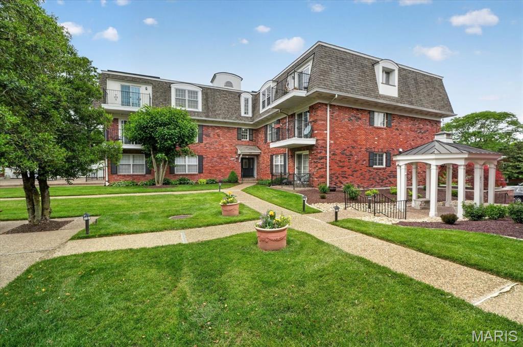 Welcome home to this bright and inviting top-floor condo in the heart of vibrant downtown Kirkwood! Featuring 3 bedrooms, 2 full baths with a spacious open-concept layout featuring over 1300 sqft, this sun-filled home offers peaceful balcony views, in unit laundry, elevator access, and attached garage parking. Fresh paint and new carpet throughout provide a clean, move-in-ready feel while offering the perfect opportunity to add your own personal cosmetic touches. Just a short stroll from downtown restaurants, coffee shops, parks, and boutiques, this condo delivers the ideal blend of comfort and convenience in an unbeatable location. First Available Thursday, 5/28.