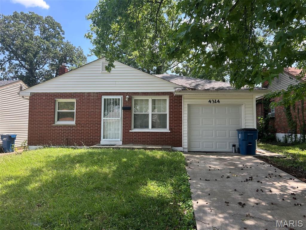 Hello Investors, now available is 4314 Melba Ave in the Northwoods area of St Louis.  This home is a 2 bd and 1.5 bath property currently being rented at $965 per month.  Please reach out to Co Listing Agent with any questions to take advantage of an income producing property to add to your portfolio.  Agents, please allow 12 hours advance notice so the tenants can be contacted and a time agreed to for showings.