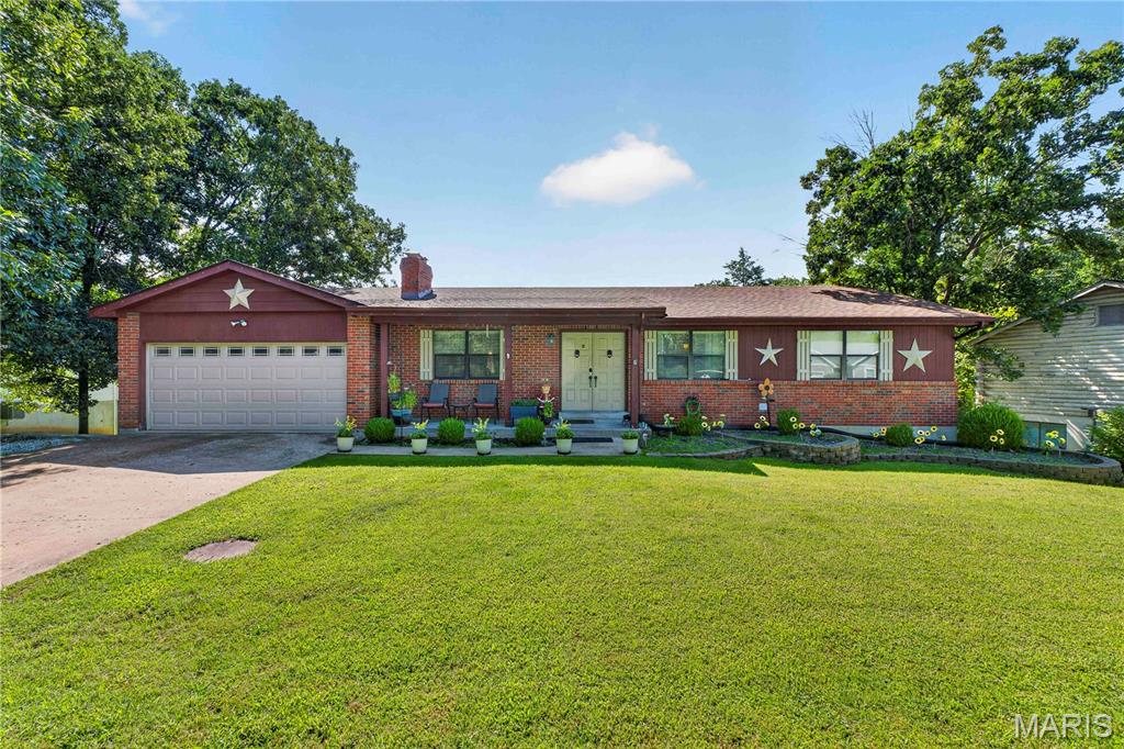 Welcome home to this beautiful, spacious ranch offering the perfect blend of comfort, functionality, and exceptional community amenities. With 3 bedrooms, 3 full bathrooms, and 2 versatile bonus rooms, this home provides plenty of space for everyday living, working from home, hobbies, or accommodating guests. The inviting open floor plan features a generous living area that flows seamlessly into the spacious kitchen, complete with ample cabinetry, abundant counter space, and a large walk-in pantry. Convenient main-floor laundry makes everyday living a breeze, while a second laundry area in the basement adds even more flexibility. The partially finished walkout basement is ideal for multi-generational living, entertaining, or extended guest accommodations. It includes a full kitchen, bedroom, two bonus rooms, a full bathroom, and its own laundry room, offering endless possibilities. Step outside to your fully fenced backyard and enjoy peaceful mornings with a cup of coffee on the deck overlooking your private outdoor retreat. Located in the sought-after Raintree community, you'll enjoy an incredible lifestyle with access to four lakes for boating and fishing, pickleball courts, a private beach, camping grounds, a resident pavilion, and expansive common ground. The community also features a country club with a restaurant, swimming pool, and an 18-hole golf course, making every day feel like a vacation.