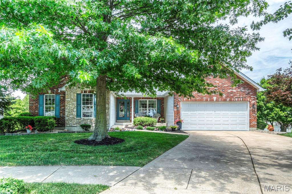 You & family are going to love love love this one! Immaculate defined! The original owner has decided to down size leaving a fantastic opportunity for the next owner. 3 year old h/vac along with 2 year old roof. Refreshingly clean offering towering ceiling vault over great room, kitchen and unique hearth room. Very nicely presented with most all furnishings being negotiable. Could be turn key for the right interested buyer. All kitchen appliances along with washer/dryer remain, separate garden tub and shower as well as walk n closet in the vaulted master, nicely finished walkout basement with combination family and game areas  with included pool table. An extreme amount of unfinished storage areas, very neat and clean. Outside you'll find a beautifully maintained story book yard with extreme landscape & plantings equipped with full whole yard irrigation system, both party patio and composite deck as well as scattered plantings sure to please. Owner requires  an as-is sale unless a major defect should be revealed  by a buyer sponsored professional home inspection. None suspected. Please allow 36 hour acceptance time for any offers. A 30 day closing preferred.