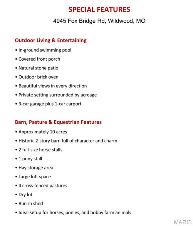 Fox Bridge Farms - Residential