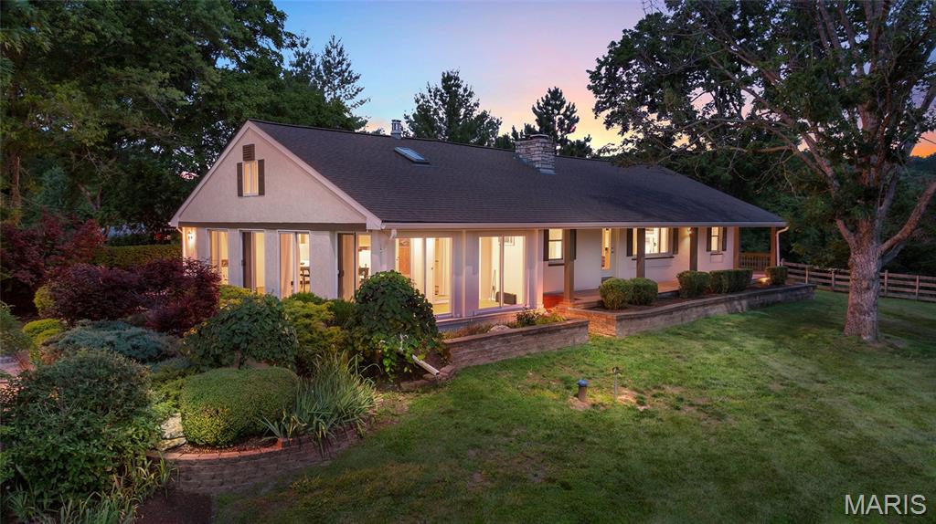 Professtional photos coming soon!! 
Welcome to Painted Pasture Farms... Tucked away on 10 beautiful acres in the heart of Wildwood, this exceptional horse property offers the perfect blend of convenience, charm, and functionality. Just 5 minutes from Hwy 44, approximately 12 minutes to Greensfelder County Park, and around 18 minutes to Babler State Park, this private setting feels worlds away while still being close to everything.

The property is thoughtfully set up for horses with 4 cross fenced pastures, a dry lot, run in shed, and an incredible historic 2 story barn complete with 2 stalls, pony stall, hay storage, and loft space... the kind of barn full of character that simply can’t be replicated today. There’s also a large chicken coop and raised vegetable garden with fencing already in place... ideal for hobby farming or those looking to enjoy a more self sufficient lifestyle.

The ranch home offers 4 bedrooms, 5 full bathrooms, a partially finished basement, split floor plan, and stunning cathedral ceilings in both the living room and family room. The high end custom kitchen is a standout feature with beautiful finishes, hardwood floors, built in full size wine fridge, and excellent entertaining space throughout the home.

Outside, enjoy the covered porch, natural stone patio with brick oven, in ground pool, and peaceful views in every direction. A 3 car garage, main floor laundry, and convenient location complete the package.

A rare opportunity to own a beautiful equestrian property in one of Wildwood’s most desirable areas... whether you're looking for a horse setup, private retreat, or forever home with acreage.