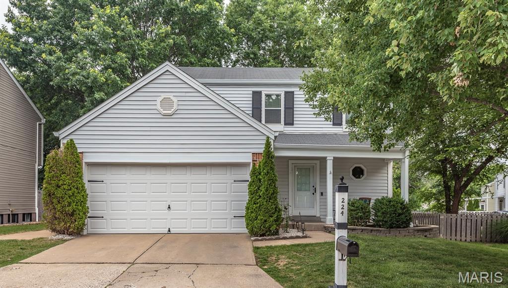 Some homes are just houses. This one has been a home—loved, cared for, and consciously maintained. The owners of this cherished home are only leaving because they've outgrown it. Nestled in one of O'Fallon's most connected communities, the HOA truly delivers: resort-style pool, clubhouse, and neighborhood events that turn neighbors into friends. Nearly walkable to the elementary school and minutes from major highways, restaurants and recreational facilities. Out back, a shaded yard and patio create the perfect setting for summer gatherings, quiet mornings, or simply unwinding at the end of the day. A deep 2-car garage offers the extra space every homeowner appreciates — room for vehicles, storage, and everything in between. Big-ticket items done: HVAC (2+ yrs), water heater (2023), gutters & downspouts recently replaced. Foundation professionally repaired by licensed contractor. Transferable lifetime warranty. Independent PE assessment on file. Full disclosure package available. Join us Sunday for an Open House and come see why this neighborhood has a way of feeling like home from the very first visit.