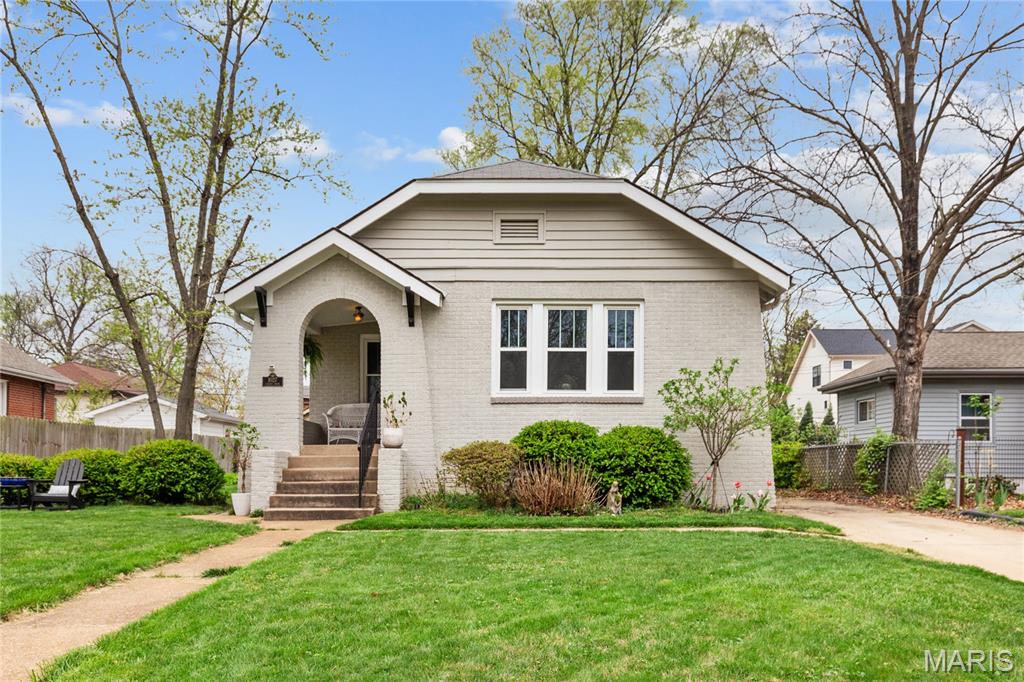 Charming all-brick home in sought-after Kirkwood! This move-in-ready 4-bedroom, 2-bath residence is filled with natural light from large windows and features hardwood floors, crown molding, and a cozy brick-surround fireplace. The open living and dining areas create an inviting space perfect for entertaining family and friends.  The spacious eat-in kitchen offers updated vinyl wood flooring, stainless steel appliances, a microwave with hood, and a refrigerator. Step outside to your private composite deck—ideal for morning coffee or evening relaxation—overlooking a beautifully landscaped backyard complete with a 10x10 shed for additional storage. The main level bathroom features ceramic tile, a new mirror, and fresh white cabinetry. The finished lower level expands your living space with two bedrooms, a newly renovated full bath, a family room, and a flexible area perfect for a home office or workout space. Washer and dryer are included.  Don’t miss this warm and welcoming Kirkwood home—ready for its next owner!  No pets and no smoking allowed. Available for move in July 6th.  Non-refundable $49.99 rental application.
