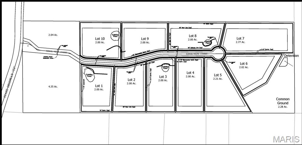 This is a Custom built home with all the upgraded amenities included in the base price.  Custom Ranch home features 3 bedrooms, 2 baths, main floor laundry and minimum 3 car garage.  Base square footage is 2000.  Brick/Stone front. Fireplace.  Some of the lots being offered have their very own pond!  Come build your dream home and enjoy the beautiful 2 acre plus lots.