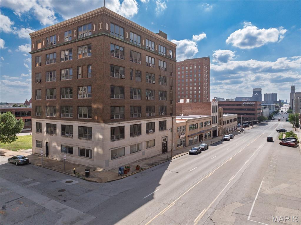 1700 Olive Street (the “Property”) is a historic building currently configured for office use and primed for adaptive reuse. Built in 1918, the Property offers a compelling redevelopment opportunity with eligibility for federal and state historic tax credits, making it well-suited for office, multifamily, or mixed-use conversion.

Located in St. Louis’ rapidly evolving Downtown West neighborhood, the Property benefits from a prime urban location surrounded by significant public and private investment. It is within walking distance of Energizer Park, home to St. Louis CITY SC, and just three blocks from St. Louis Union Station, a major destination for entertainment, dining, and tourism. The Property also offers convenient access to the NGA West campus, a major regional employment anchor driving ongoing redevelopment and demand in the area.

Positioned directly across from the $130 million Butler Brothers Building redevelopment (The Victor Apartments) and near key civic infrastructure, 1700 Olive Street is ideally situated to capitalize on the continued growth and transformation of Downtown West.