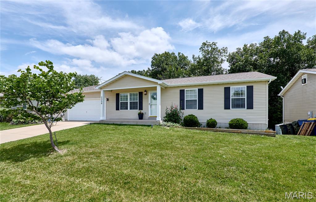 So many updates, and they're beautifully done! This move-in ready 3BR/2BA ranch offers a long list of improvements, including a newer roof, HVAC system, luxury vinyl plank flooring throughout the main living areas, newer stainless steel appliances, fresh paint, and updated light fixtures. The vaulted great room creates a bright, open feel, while the foyer includes a convenient coat closet for added storage. The finished garage adds extra versatility, and the 13x11 deck overlooks a fully fenced tree lined backyard, complete with a patio and raised garden beds—perfect for relaxing or entertaining. The walkout lower level features egress windows, abundant natural light, and endless potential for future finished living space or a workshop. Located in a great Warrenton neighborhood, this home already has the Warrenton occupancy inspection completed and is ready for its new owners!