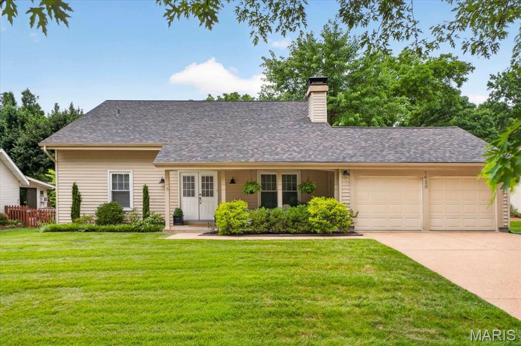 Showings will begin one week after the fourth. Professional photos will be available soon. Imagine entering your future home and being greeted by a vaulted great room featuring wood floors and a floor-to-ceiling wood-burning fireplace. 

As you continue, you'll find the kitchen with updated cabinets, which overlooks your park-like, level backyard that backs up to a wooded area. An added bonus is the option to locate the primary suite on either the first or second floor, with a loft overlooking the great room. The home also includes updated bathrooms and the potential for an office or nursery off the primary suite. 
This home shows pride of ownership with additional updates such as HVAC, fireplace was just inspected for listing, plus the seller installed a new chimney flue and chimney cap in 2022; Roof replaced in 2021, windows, siding, kitchen updated, bathrooms updated with newer toilets, vanity, sink and surround for showers.
Add 6 panel doors, and this becomes an amazing location and an exceptional value in this sought-after subdivision. The unfinished basement is ready for your personal touches, and the inclusion of a two-car garage adds to its appeal. This home truly is a gem!