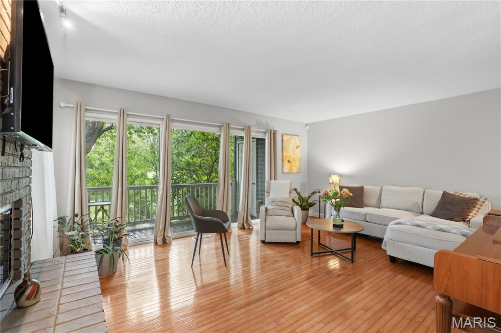 Back on market at no fault of seller. Move-in ready, occupancy permit completed.

Rare opportunity to own the only currently available end-unit in The Fairways. Filled with natural light, this home offers golf-course views across three levels, a finished walkout lower level, and flexible living space in one of Lake St. Louis’ most desirable condo communities.

3 bed, 4 bath with hardwood flooring on the main and upper level.
Large sliding doors on EVERY level open to decks from the living area and primary suite, plus a walkout patio below—perfect for relaxing, enjoying the view and outdoor space.

Bright, efficient kitchen with large window, ample cabinetry, and full appliance package, opening to a separate dining area and main living space. A wet bar adds additional functionality for entertaining.

Living room with fireplace and easy flow for everyday living or entertaining. Primary suite features vaulted ceilings, walk-in closet, private deck access, and a spacious bath with vessel sink and oversized shower. Second full bath renovated April 2026(!).
Finished walkout lower level offers flexible space for a rec room, office, or guests, along with laundry, storage, and a half bath.

Enjoy Lake St. Louis amenities including lake rights, boating, beaches, clubhouse, pool, golf, pickleball, parks, and more.
Low-maintenance living with HOA-covered exterior and recent community exterior updates including siding. Convenient location near highways, shopping, dining, and within an award-winning school district.

Showings to begin 4/30.