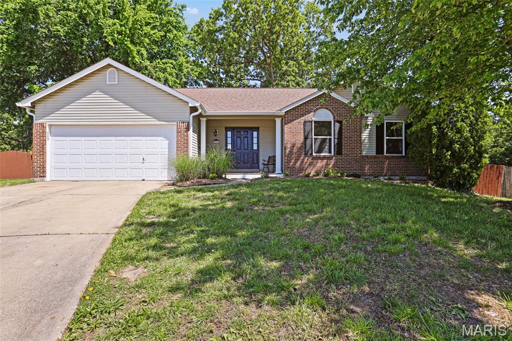 Welcome to 846 Molloy Dr in the sought-after Fort Zumwalt School District! This beautifully updated 3-bed, 2-bath home offers 1,433 sq ft of move-in ready main floor living space. There are so many updates to share with you. New carpeting in all the bedrooms. The kitchen, bathrooms, and light fixtures are all updated as well.  The beautiful primary bath and hallway baths are stunning. The kitchen has solid surface (Cambria) countertops finishing off the updated kitchen with featuring 42" wall cabinets. All kitchen appliances are stainless steel and new.  What more can you ask for?   Lets not forget the separate, main level laundry room adjacent to the kitchen.  The basement is a walk-out basement.    Let's talk about the exterior of the home. Enjoy a spacious 2-car garage, a large deck, covered front porch and a fenced-in backyard perfect for entertaining.  This is an awesome home, inside and out. This one truly will not last long!  This could be your new home, but don't wait to long or it will be gone.