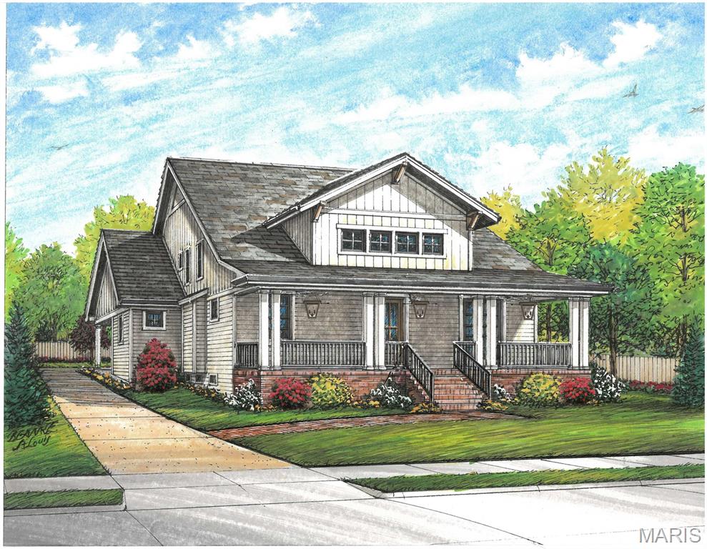 What an opportunity to customize a truly beautiful and unique high end new construction property in Glendale.  This more traditional Cape Cod design sits atop a hill with commanding views of the neighborhood and overlooking the greens at Algonquin Country Club. Scharf Custom Homes is known for bringing to life "new old" homes that blend in beautifully with the existing landscape of the neighborhoods where they live. This one features a traditional lap board siding with a deep covered from porch and a premium Brava Class 4 cedar shake polymer roof with a 50 year warranty. The subtle cottage style exterior of this charming home is deceiving as inside you'll discover more than 4700 sq/ft of living space including an incredible kitchen with its fabulous butler's pantry and a huge 4-5 seat island.  The custom cabinetry is expansive and you will never again have to lust for places to hide your extensive collection of kitchen gadgets and culinary tools. The light filled interior flows naturally throughout while conveniently opening to a huge covered front porch. The main floor primary suite has french doors to a charming covered outdoor patio and fireplace as well as a main level mudroom! A 2nd level includes 3 beds, 2 baths and a sun-filled loft style family room. The nearly fully finished lower level has another bed/bath, an office, and tons of recreation space. You're gonna love the huge oversized 3 car garage with room for 3 cars, or maybe a golf cart or all the recreational/sports equipment you desire. The property is perfectly located in the heart of Glendale in walking distance to schools, churches, two country clubs and the Glendale Grind where you can gather for coffee and conversation any morning. Contact us soon for an opportunity to work with Scharf Custom Homes and Studio G on customizing an interior color palette that suits your tastes and lifestyle.  (Please note that interior photos are of a similar plan built in 2025 by Scharf but this one has even more extensive moldings and upgrades.  The roof and brick photos are for example of the exterior finishes only).  Ask your agent to download the floor plans and site plans for your review or contact Ginger for more details.