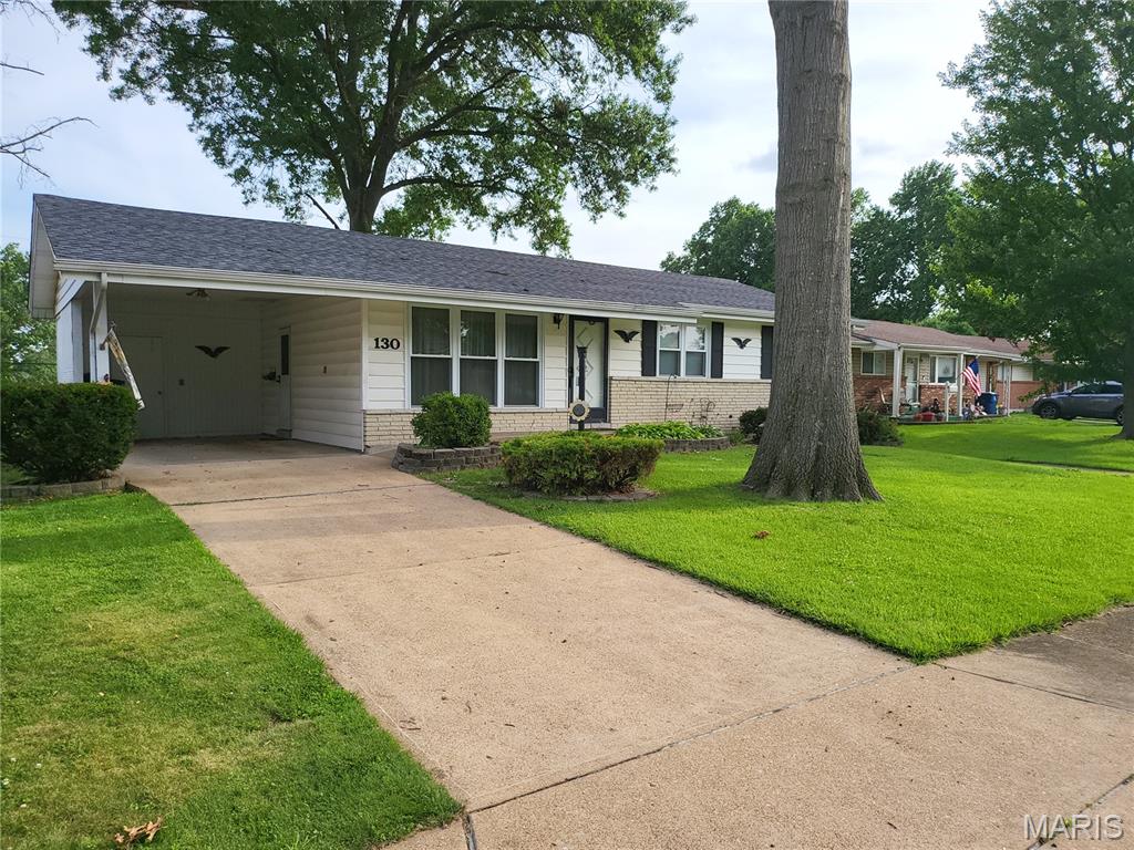 Great opportunity to show your creativity and take advantage of this canvas.  This well maintained home is ready for your artistic enhancements.  With over 1700 square feet of living space, nestled on a secluded street of well maintained homes,  you can enjoy the nearby conveniencies of location and proximity to numerous neighborhood amenities.  This home offers 3 bedrooms & 1.5 baths, large living room, eat in kitchen, and a partially finished lower level that walks out to a large rear yard.  Roof installed 2021.  Don't let the "as is" label stop you.  Come see this opportunity for yourself.