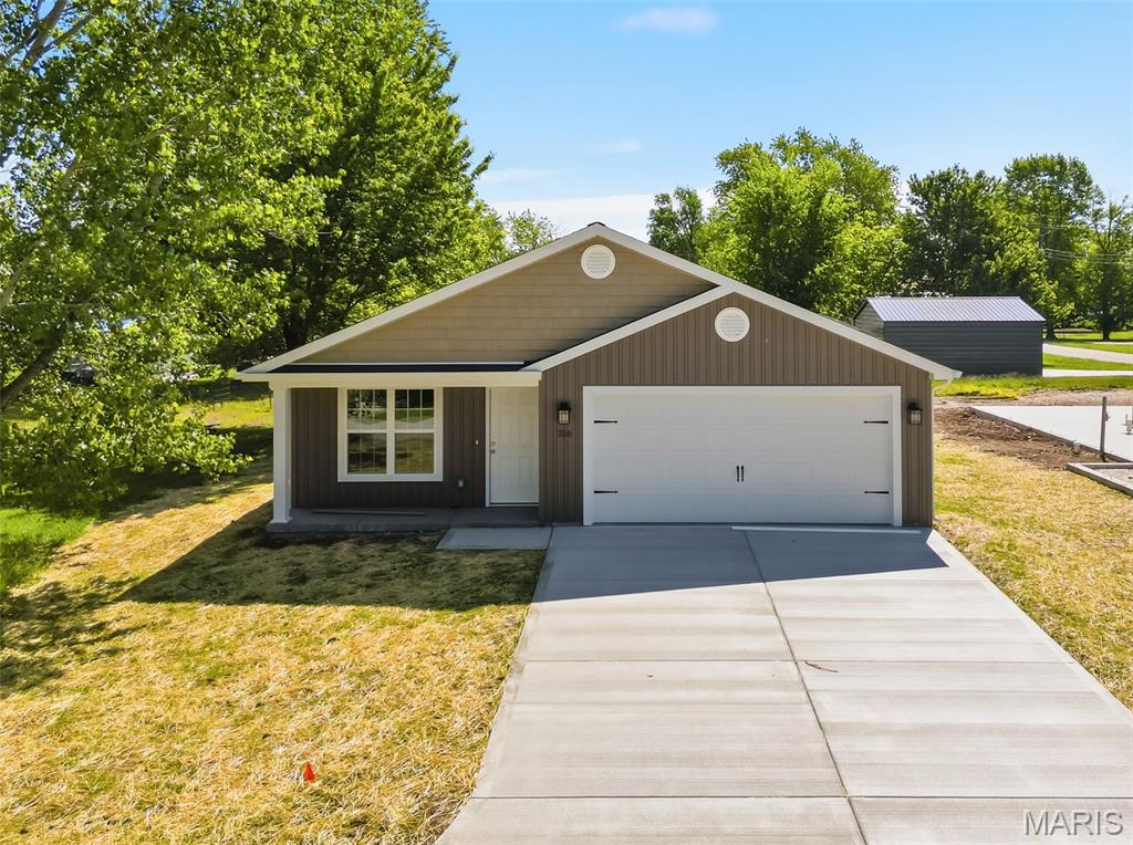 Brand new 3-bedroom, 2-bath ranch home with a slab foundation offering modern comfort and easy living. This home features stainless steel kitchen appliances, solid surface countertops, and neutral colors throughout. Luxury vinyl flooring flows through the living room, kitchen, laundry room, and bathrooms for style and durability. Spacious bedrooms and 3-foot-wide doorways provide added accessibility and convenience. Enjoy the large primary suite complete with a walk-in closet and oversized bathroom. Additional features include a 2-car attached garage and an open, functional floor plan perfect for everyday living.