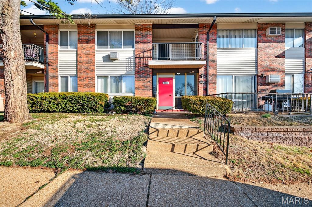 Back on the market at no fault of the seller. Updated 1 bedroom with larger than usual wall space in bedroom, 1 bath condo located in Southridge Condominiums. Own your home for less than the cost of many rentals.  First floor unit has an open floor plan with living room/dining room combo, remodeled kitchen with new soft close cabinets, new luxury plank flooring with porcelain tile in the bathroom.  Tub/shower combo in the bathroom.  All new stainless-steel appliances: refrigerator, electric range/oven, dishwasher, and microwave.  Step outside to your private patio which you can get to from your kitchen or bedroom. Laundry facilities are steps away within the building.  There are ample parking spots. The outdoor pool and clubhouse are across from the unit.  Monthly condo fees include water, sewer, trash, outside maintenance, & snow removal.  Located in south county with easy access to highway 55 and highway 270/255. Unit has passed the St. Louis County Occupancy inspection.