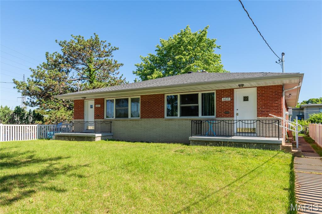 Well-Maintained All-Brick Two-Family in Affton
All-brick two-family property offering strong investment or owner-occupant potential. Each unit features 2 bedrooms, hardwood flooring, and functional living spaces with good natural light.

Property updates include a newer roof, HVAC systems, and water heater, providing added value and reduced maintenance concerns. The building also includes a full basement for storage and a 2-car garage for tenant convenience.

Conveniently located in Affton with easy access to shopping, dining, parks, and major roadways. Close proximity to 9 Mile Garden offers additional dining and entertainment options. Solid rental opportunity with long-term upside.