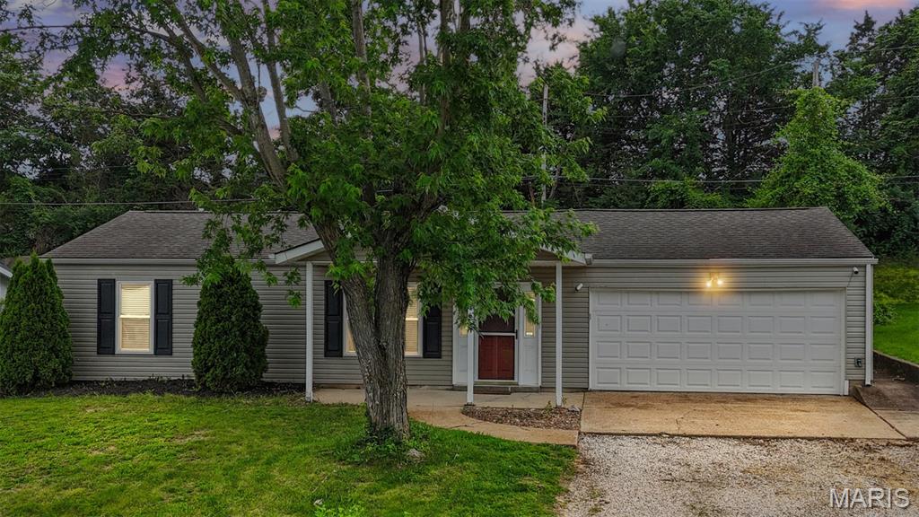 Welcome home to this charming 3-bedroom, 1-bath home located in the highly sought-after Rockwood School District! Situated in a desirable, walkable neighborhood close to schools, new ball fields, parks, trails, shopping, and dining, this home offers classic charm, a functional layout, and a larger living area than many homes in the subdivision thanks to a revised floor plan design.  At the time of listing - the only 3 bedroom property in Eureka for under 320K!

Inside, you’ll find durable luxury vinyl plank flooring in the large living room and a cozy electric fireplace. The kitchen includes a gas stove, stainless steel dishwasher, and great workspace for everyday living. A spacious mudroom/laundry room adds extra convenience (with option of electric or gas dryer), along with the attached 2-car garage.

Outside, enjoy the patio and privacy fenced back yard — perfect for relaxing or entertaining especially since this property backs to the golf course. Located in a well-established neighborhood known for its timeless character and convenient location, this home is ready for its next owner to make it their own!  Bring your offers - 3 bedrooms properties in the Rockwood School district do not last long!