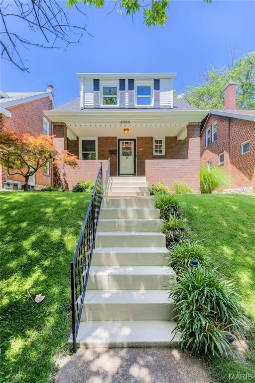 OPEN HOUSE SATURDAY 6/20 1-3! This updated 2-bedroom, 1-bath brick cutie is in the heart of beautiful, tree-lined, Southampton, just steps from some of the neighborhood's most popular restaurants, coffee shops, and local favorites. The main floor features updated flooring throughout the living room, dining room, kitchen, and bright sunroom. Upstairs, you'll find two generously sized bedrooms (both with ample closet space) and a nice-sized full bath. Step outside to enjoy the adorable backyard and convenient 1-car garage - ideal for relaxing, entertaining, or gardening. Major updates provide peace of mind, including a new roof, gutters, some siding, dishwasher, and spot tuckpointing. Additional improvements completed within the last few years include the refrigerator, flooring, windows (with a transferable warranty), and water heater. You'll love being within walking distance of neighborhood favorites like Russell's, Espresso Yourself, Clementine's, and more. Plus, you're just a short jaunt from Golden Hoosier and Bud's Pizza, making it easy to enjoy some of South City's best dining, coffee, and entertainment options. With thoughtful upgrades, a fantastic walkable location, and plenty of cozy South City charm, this home is ready for its next owner to move right in and enjoy.