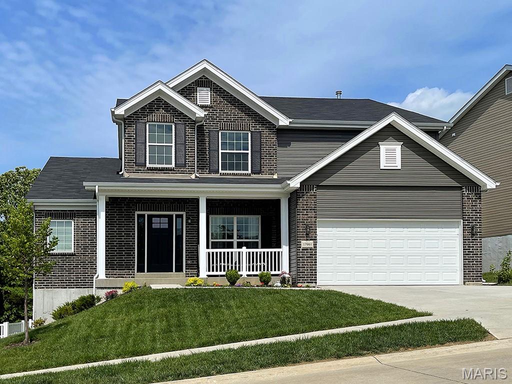 Pre-Construction. To Be Built Home ready to personalize into your dream home! BASE PRICE and PHOTOS are for 3BR, 2.5BA Pin Oak 1 ½ Story. Pricing will vary depending on various interior/exterior selections. The highlight of this floor plan is the two story great room, with available window wall and gas fireplace. Luxurious kitchen area with extensive cabinetry, breakfast area, corner pantry, with available kitchen island or expanded plan. Formal dining room. Primary suite on main level with walk in closet, and master bath includes a corner tub with window and walk in shower. Second level can host 2-3 beds, loft area and/or bonus room, and a jack/jill bath. The Pin Oak includes main floor laundry and powder room. Enjoy incredible customer service and McBride Homes' 10 year builders warranty! Valley View Farms offers small town charm with modern conveniences near parks & trails with quick access to I-44 making it perfect for commuters and adventures alike. Display photos shown.